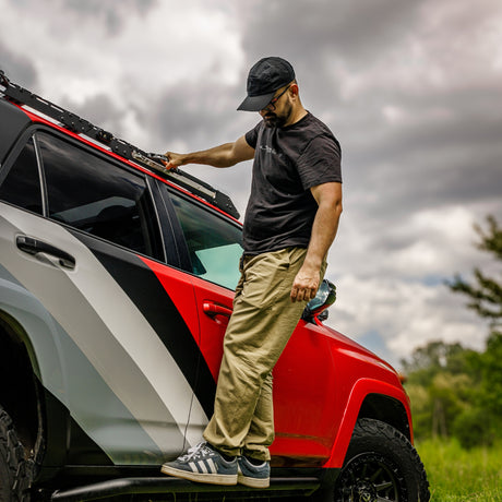 Roof Rack Grab Handle (2 pcs)-4-Bison Gear