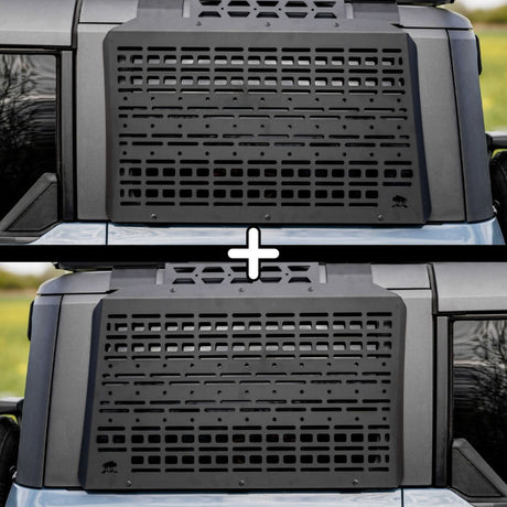 SET: External MOLLE Panels (Left & Right) - Bronco 6G 4-Door-1-Bison Gear