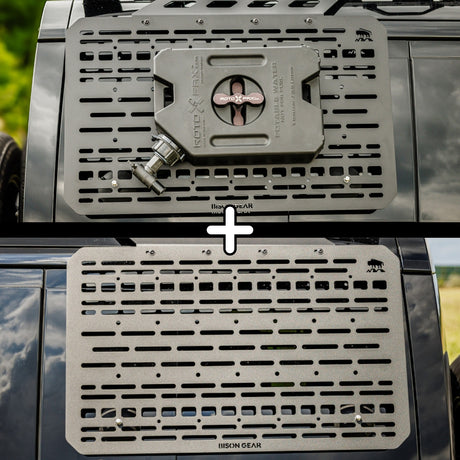 SET: External MOLLE Panels (Left + Right) - Defender L663 (110)-1-Bison Gear