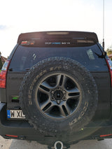 SET: License Plate Bracket (EU only) + Tire Carrier - LC120/GX470-5-Bison Gear