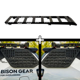 SET: OX PRO Roof Rack + 2x LOW PROFILE MOLLE Panels - 4Runner 5th Gen-1-Bison Gear