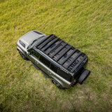 SET: OX PRO Roof Rack + Camping Table - Defender (L663) 110-13-Bison Gear