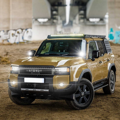 SET: OX PRO Roof Rack + Camping Table - LC250/GX550-13-Bison Gear