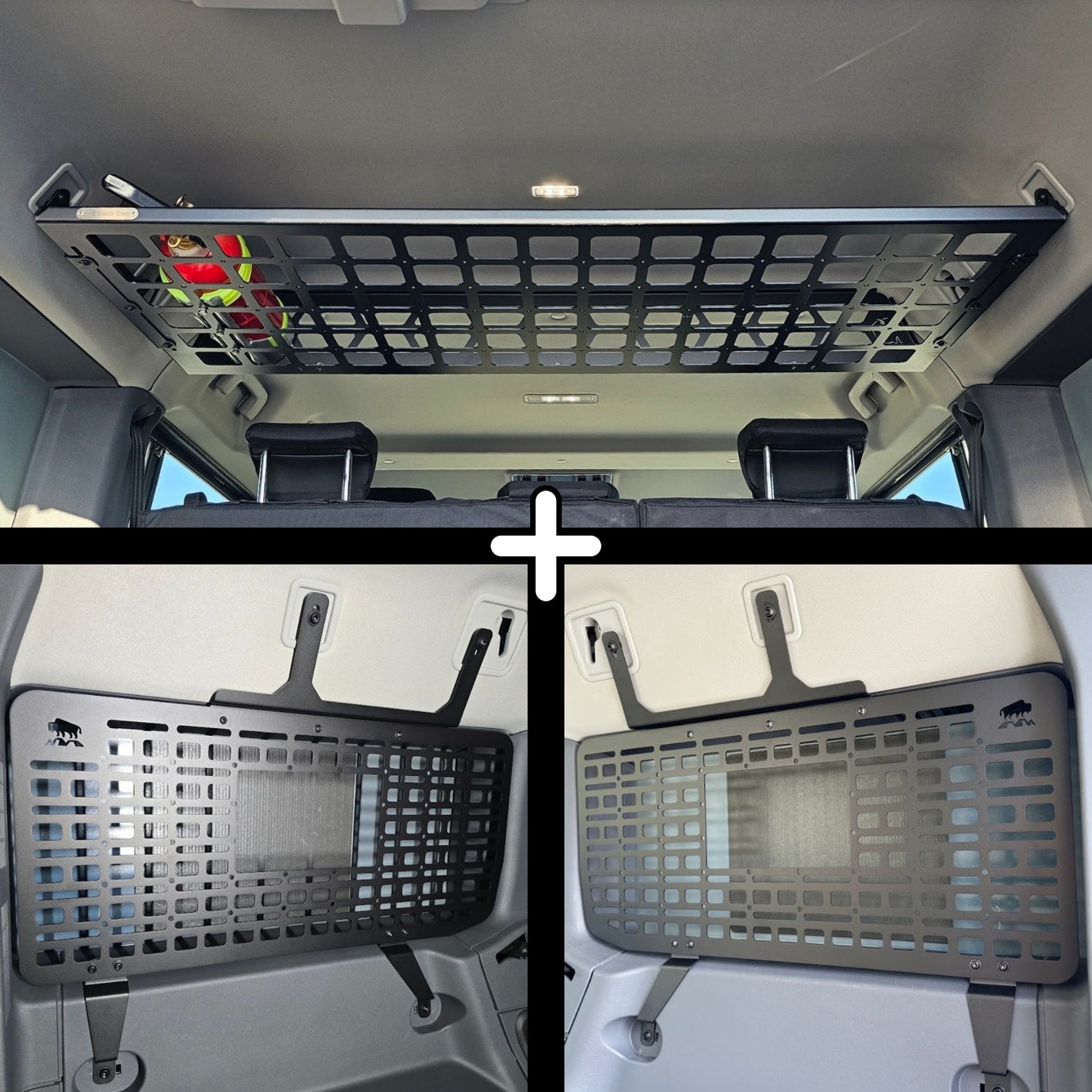 SET: Roof Shelf + 2 Panels (Left + Right)
