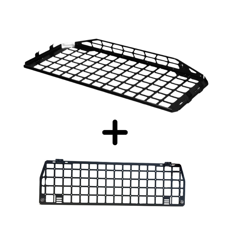 SET: Shelf + Barrier - LC120/GX470-1-Bison Gear