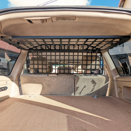 SET: Shelf + Barrier - LC120/GX470-4-Bison Gear