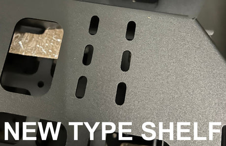 SET: Shelf + Barrier - LC120/GX470-5-Bison Gear