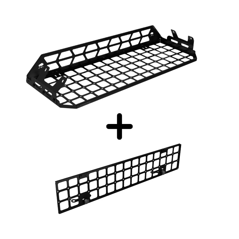SET: Shelf + Cargo Barrier - LC250/GX550 – Bison Gear