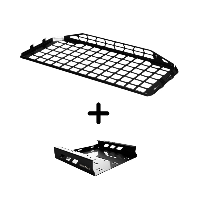 SET: Shelf + Chair Storage - LC120/GX470-1-Bison Gear