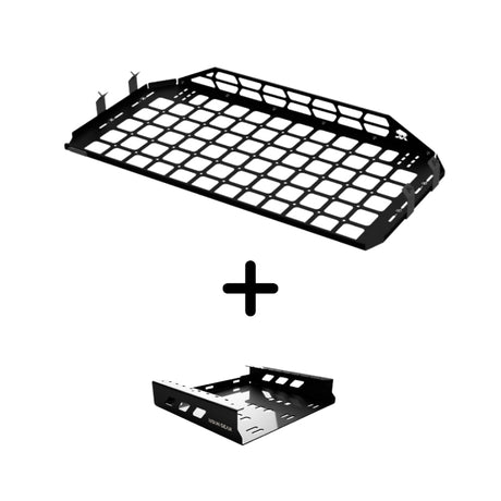 SET: Shelf + Chair Storage - LC150/GX460-1-Bison Gear