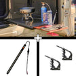 SET: Universal Drop-Down Tailgate Table + STORK Small + FitRub 32-45 mm (2-pack)-1-Bison Gear