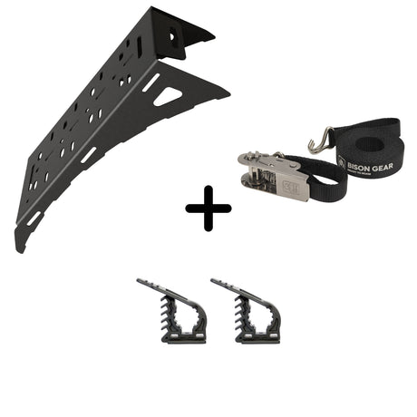 SET: Universal Wheel Mount + NEW Strap + 2 pcs. FIT RUB 32-45mm-1-Bison Gear