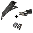 SET: Universal Wheel Mount + NEW Strap + Steps-1-Bison Gear