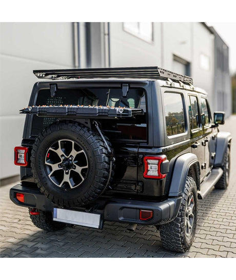 SET: Universal Wheel Mount with Strap and Traction Boards Bracket-11-Bison Gear