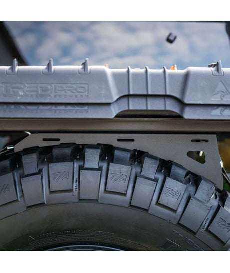 SET: Universal Wheel Mount with Strap and Traction Boards Bracket-12-Bison Gear