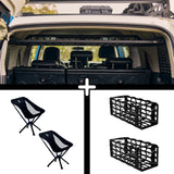 SET: Shelf + 2x YAK Chair + 2x YAK Chair Mount - FJ Cruiser