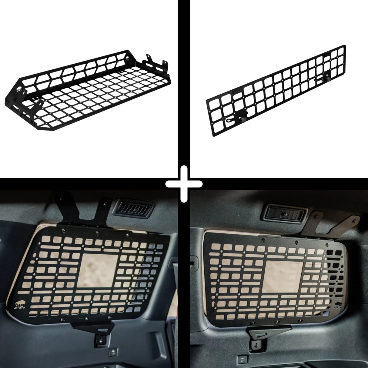 SET: Shelf + 2x Panels (Left+Right) + Barrier - LC250/GX550