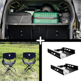 SET: Shelf + 2x ELK Chair + 2x Chair Storage - Defender L663 (110)