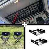 SET: Shelf + 2x ELK Chair + 2x Chair Storage - Jimny IV (JB74, 2018+)
