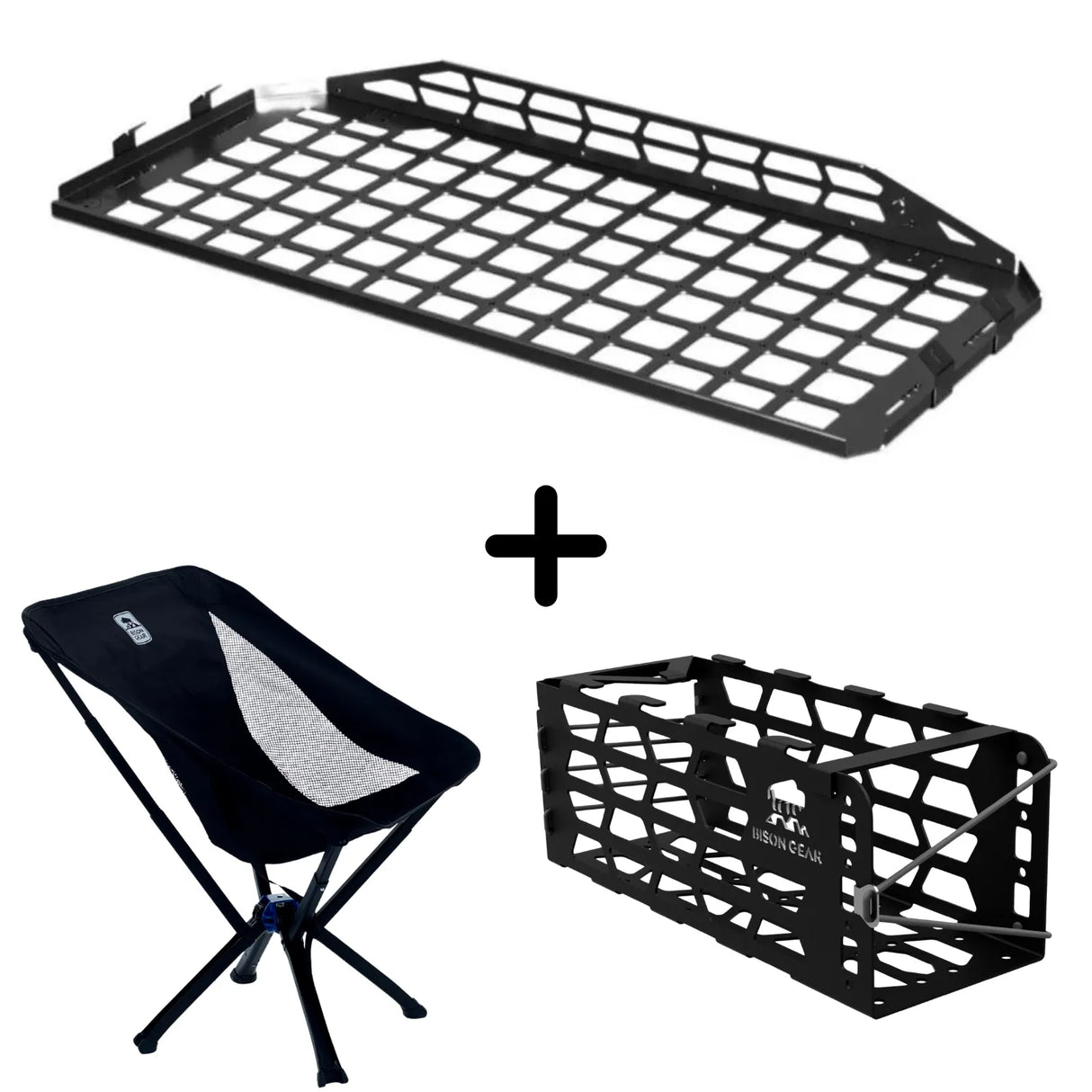 SET: Shelf + YAK Chair + YAK Chair Mount - LC120/GX470