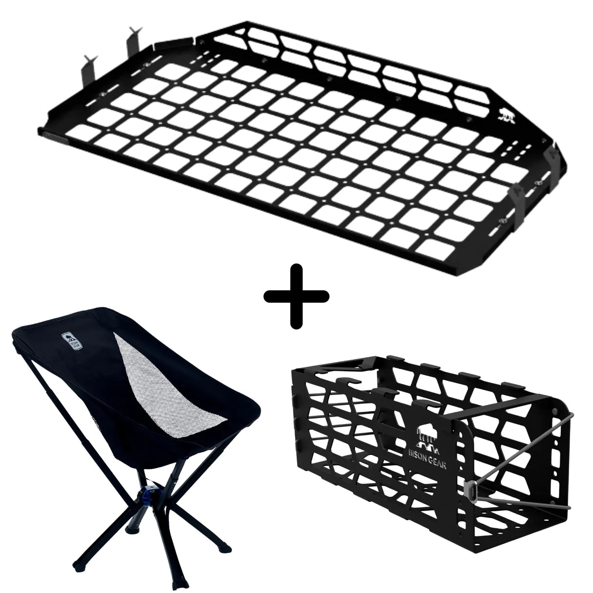 SET: Shelf + YAK Chair + YAK Chair Mount - LC150/GX460