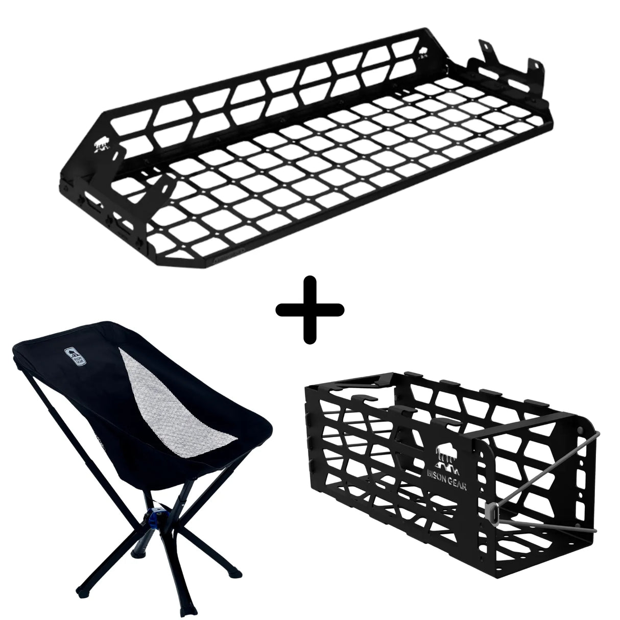 SET: Shelf + YAK Chair + YAK Chair Mount - LC250/GX550