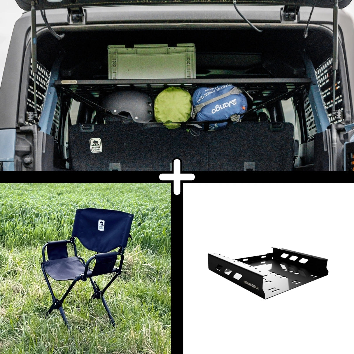 SET: Shelf + ELK Chair + Chair Storage - Bronco 6G 4-Door