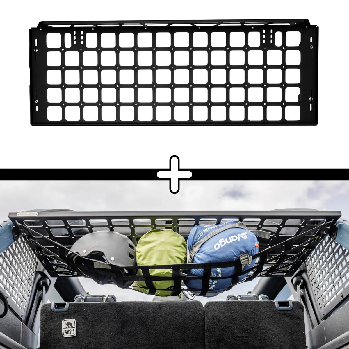 SET: Roof Shelf + Universal Net - 4Runner 5th Gen