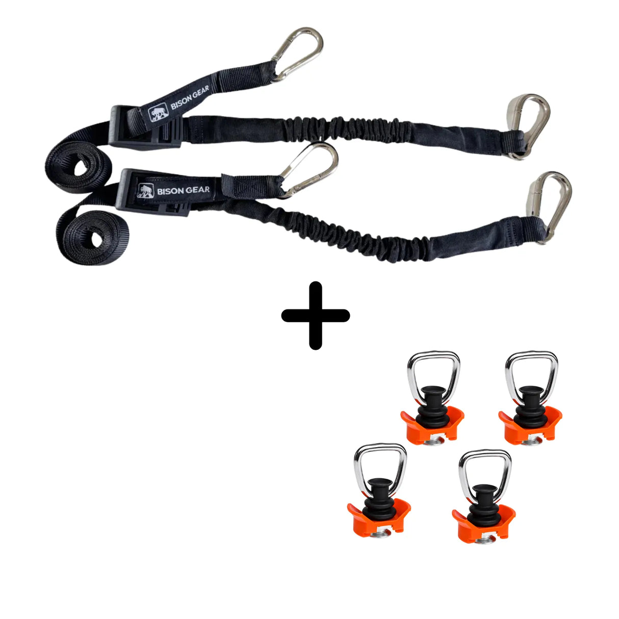 SET: BOA Straps (2 pcs) + Tie Down Points AIRLINE (4 pcs)