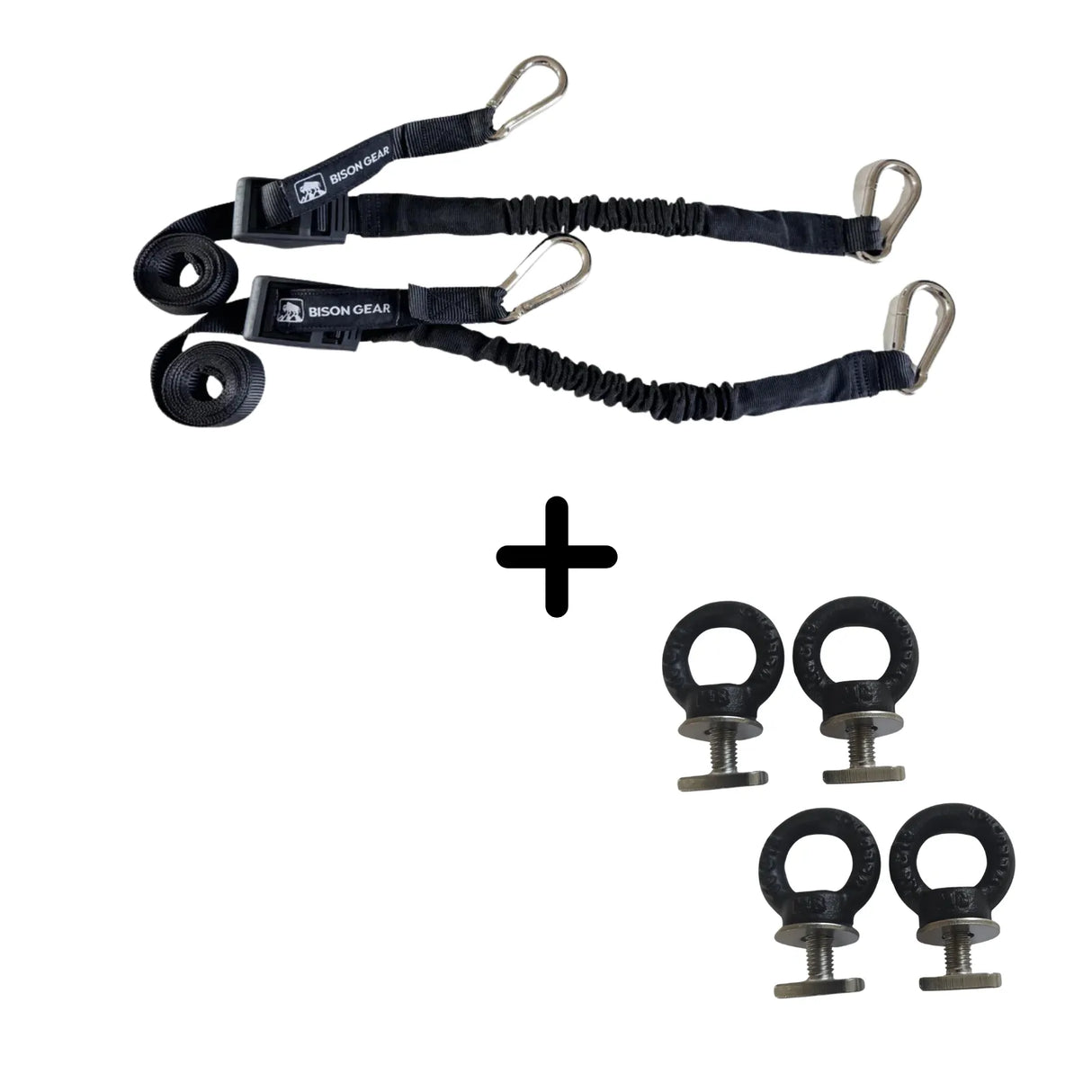 SET: BOA Straps (2 pcs) + Tie Down Points (4 pcs)