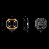 Siberia X Driving Light 7"-9-Bison Gear