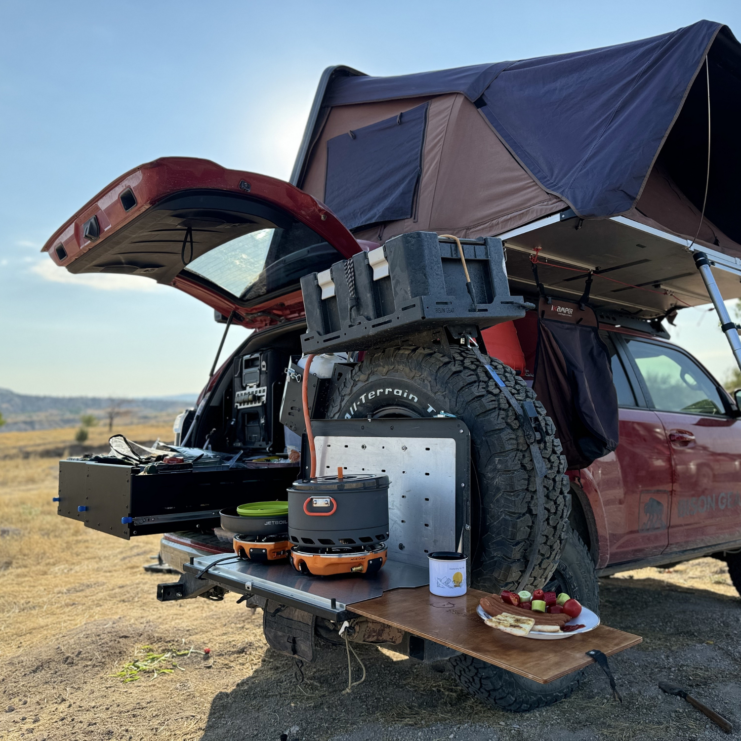 tent tray Spare Wheel Tray