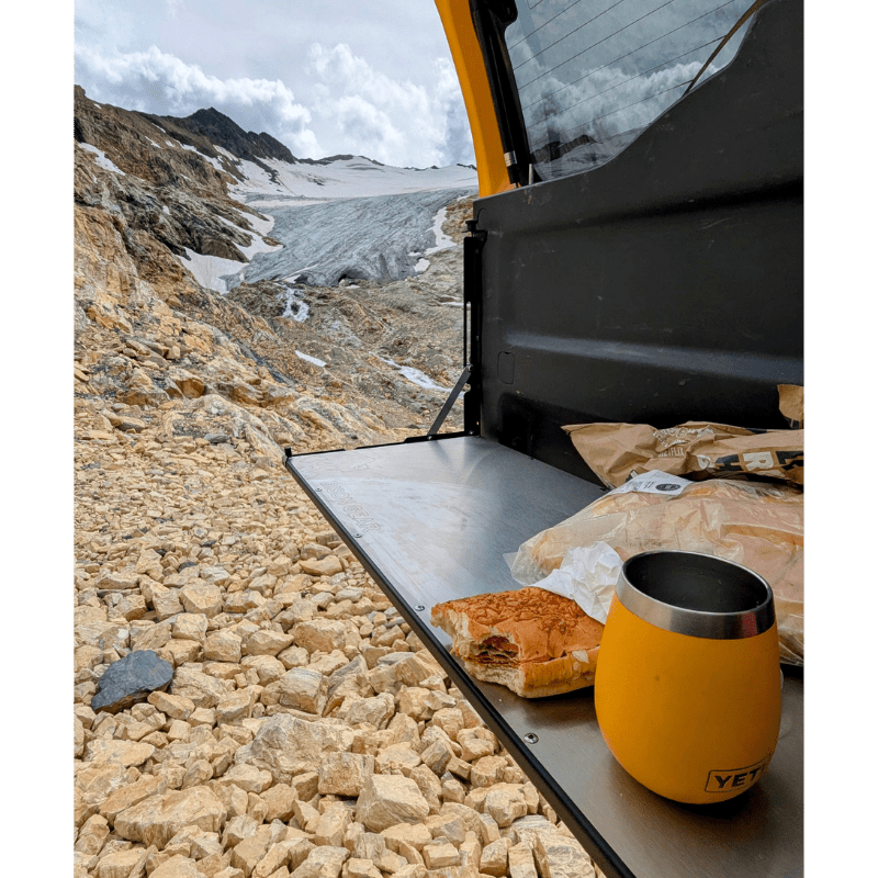 Drop - Down Tailgate Table - Lexus GX, TOYOTA FJ Cruiser, TOYOTA Land Cruiser Prado - Bison Gear