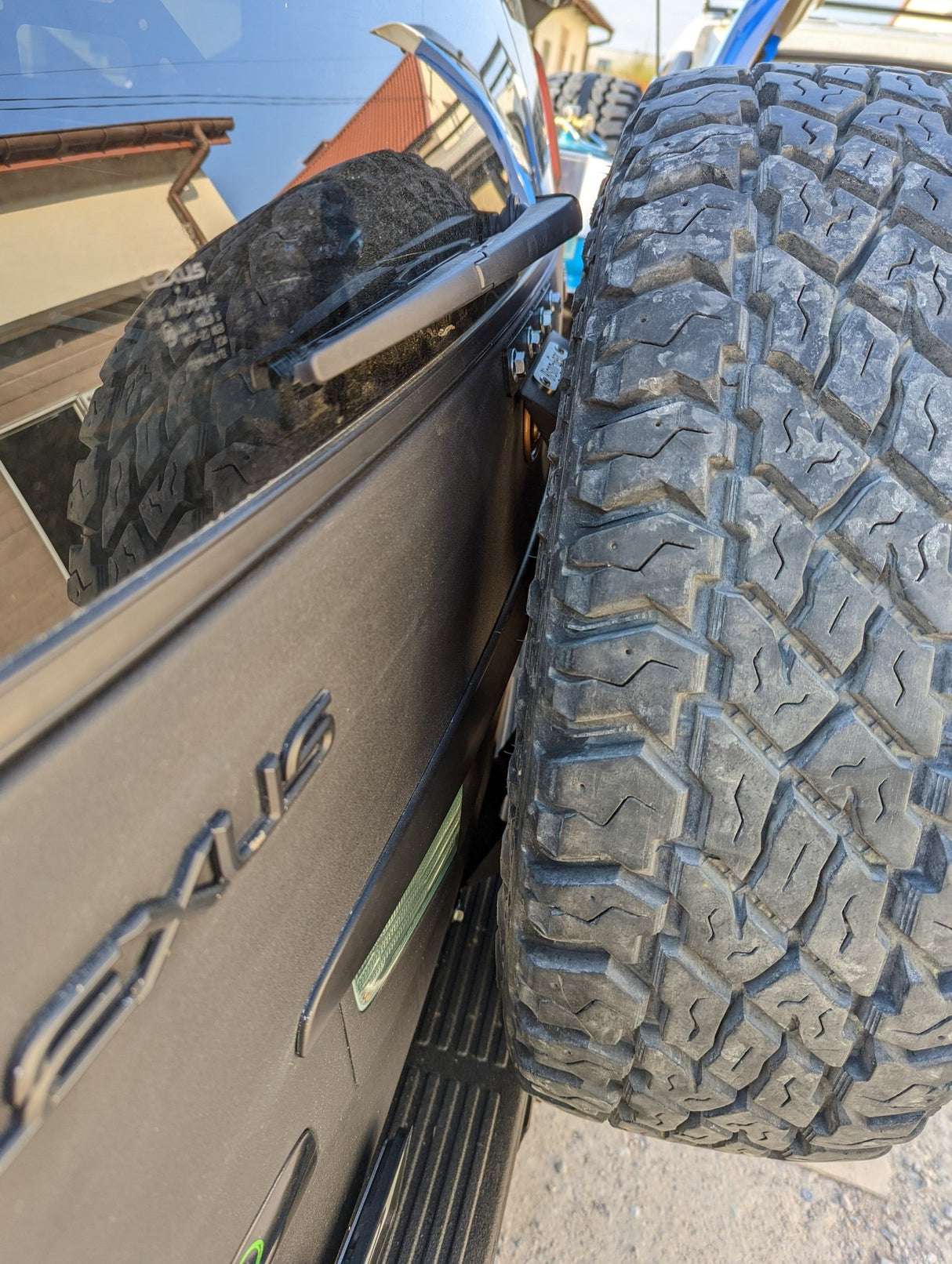 Tire Carrier - LC120/GX470-8-Bison Gear