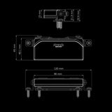 Unity Ultra Flat Work Light 22W-6-Bison Gear