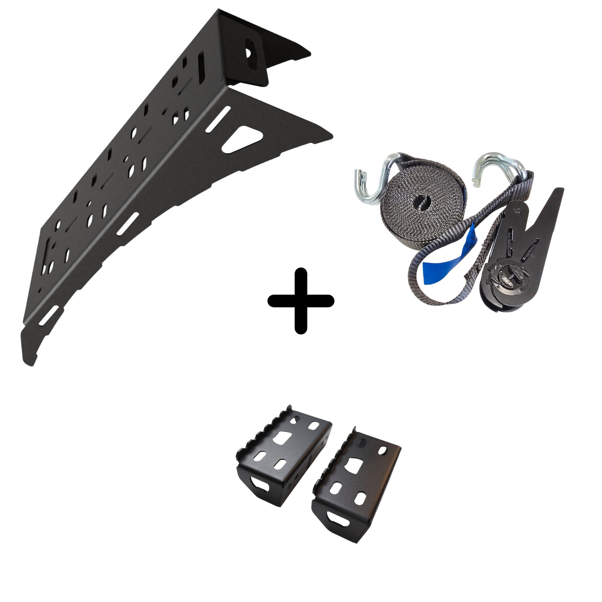 SET: Universal Wheel Mount with Strap and Steps