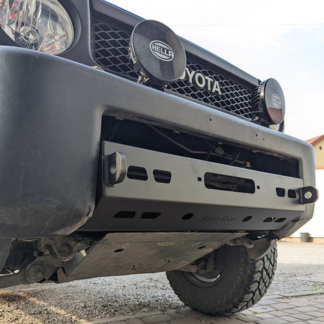 Winch Mount Bumper - FJ Cruiser-1-Bison Gear