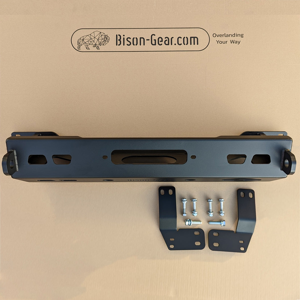 Winch Mount Bumper - FJ Cruiser-6-Bison Gear