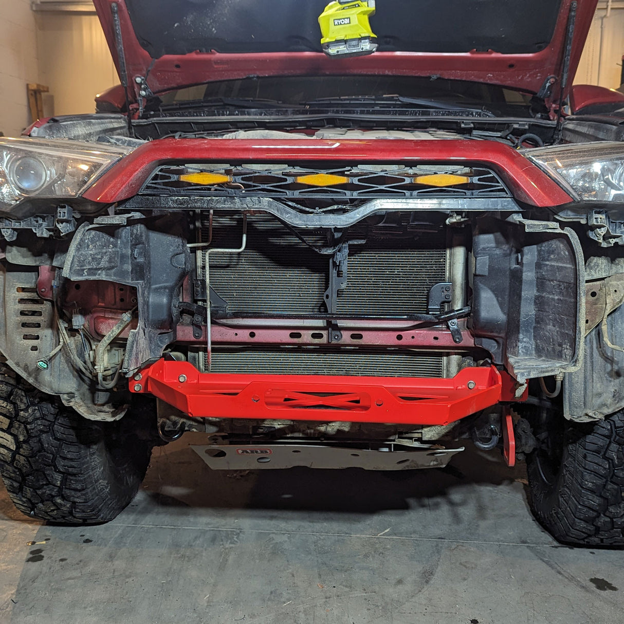 Winch Mount - TOYOTA 4Runner 5th Gen-4-Bison Gear