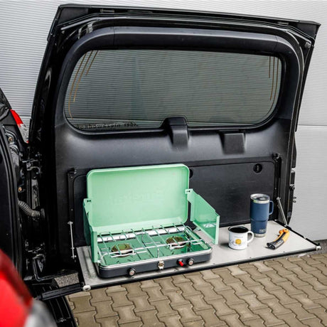Drop - Down Tailgate Table - Lexus GX, TOYOTA FJ Cruiser, TOYOTA Land Cruiser Prado - Bison Gear
