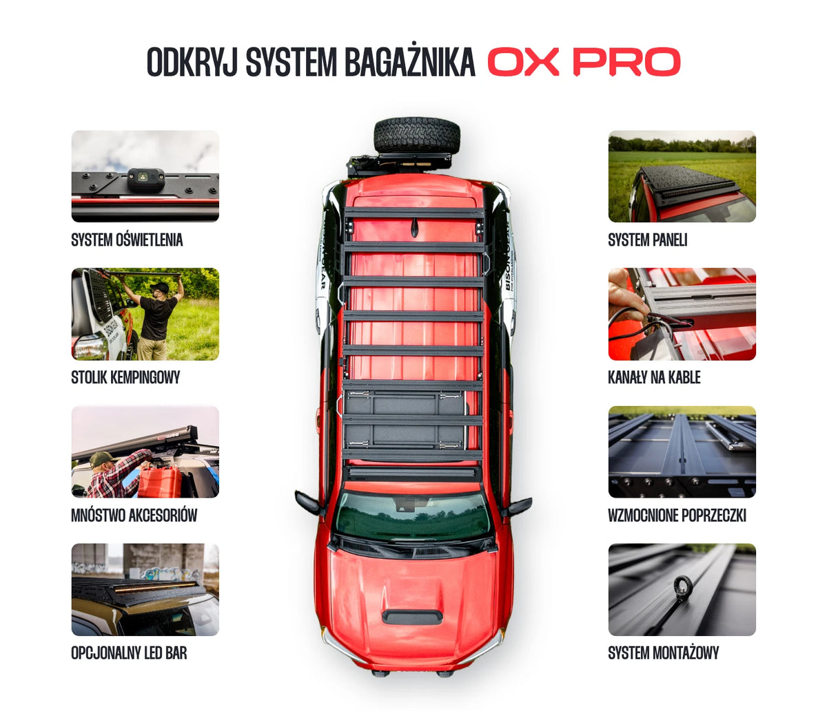 System OX PRO na Toyocie 4Runner