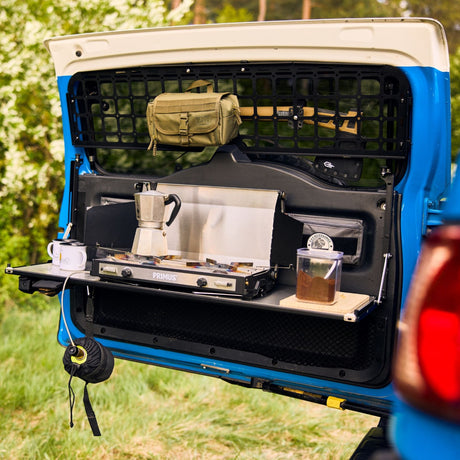 Drop - Down Tailgate Table - Lexus GX, TOYOTA FJ Cruiser, TOYOTA Land Cruiser Prado - Bison Gear