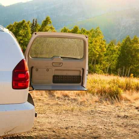 Drop - Down Tailgate Table - Lexus GX, TOYOTA FJ Cruiser, TOYOTA Land Cruiser Prado - Bison Gear