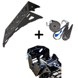 SET: Universal Wheel Mount with Strap and Gas Bottle Holder